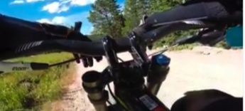 Roy Moranz Downhill Mountain Biking in Winter Park Colorado with Ryan Moranz and gang.